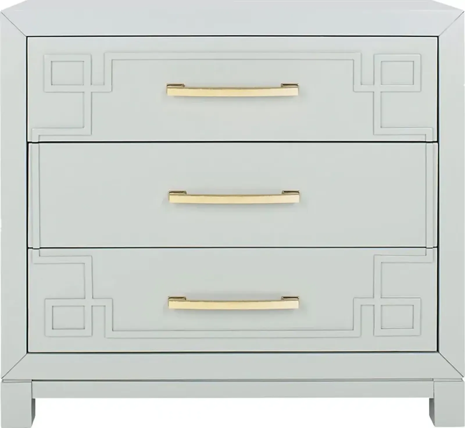 Mawood Gray Accent Cabinet