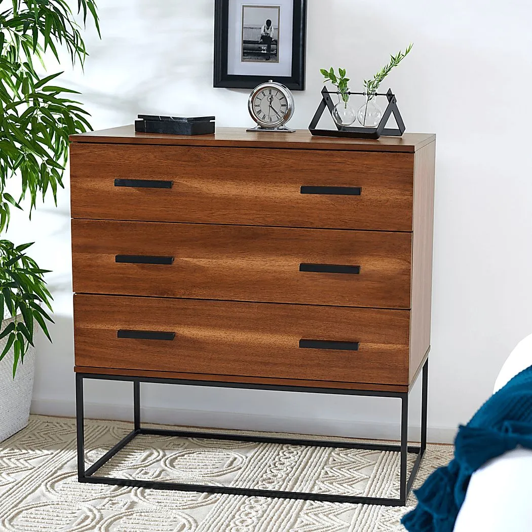 Stebbins Brown Accent Cabinet