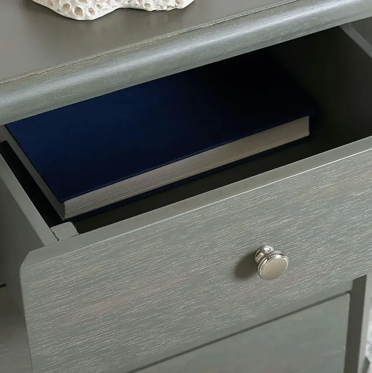 Vistavia Gray Nightstand