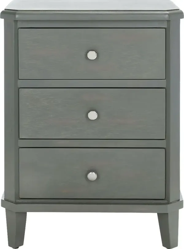 Vistavia Gray Nightstand