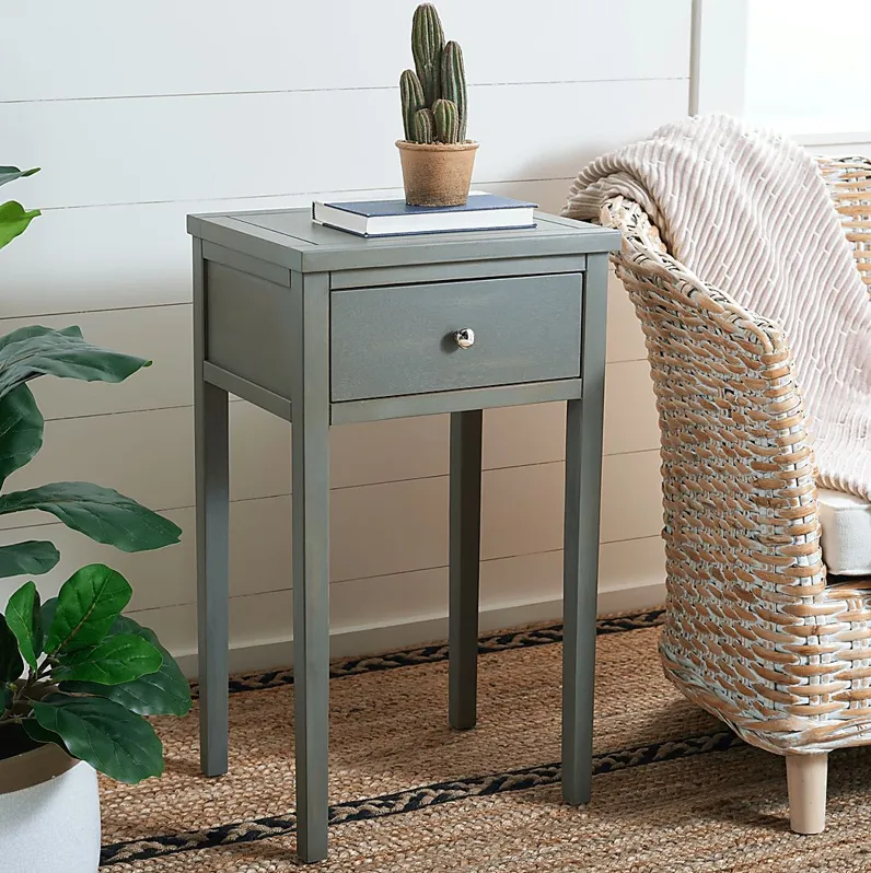 Wardlaw Gray Nightstand