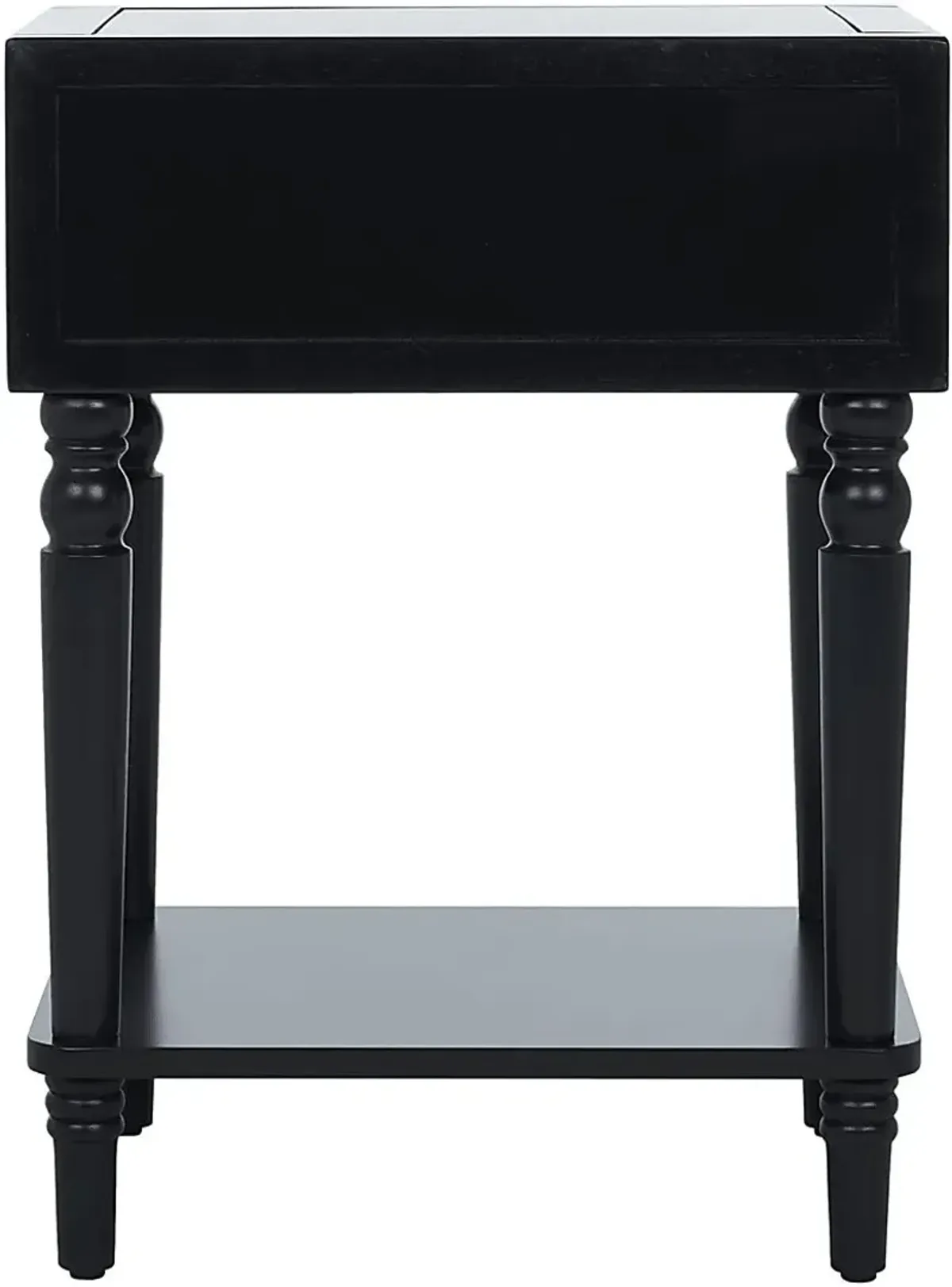 Wateree Black Nightstand