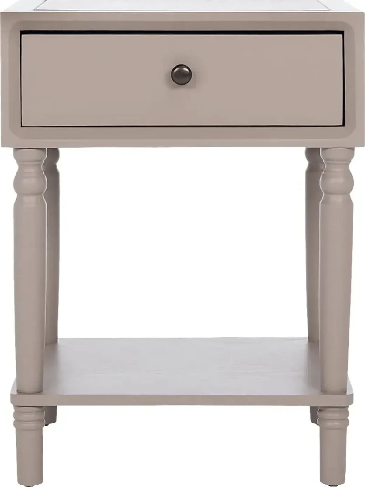 Wateree Gray Nightstand