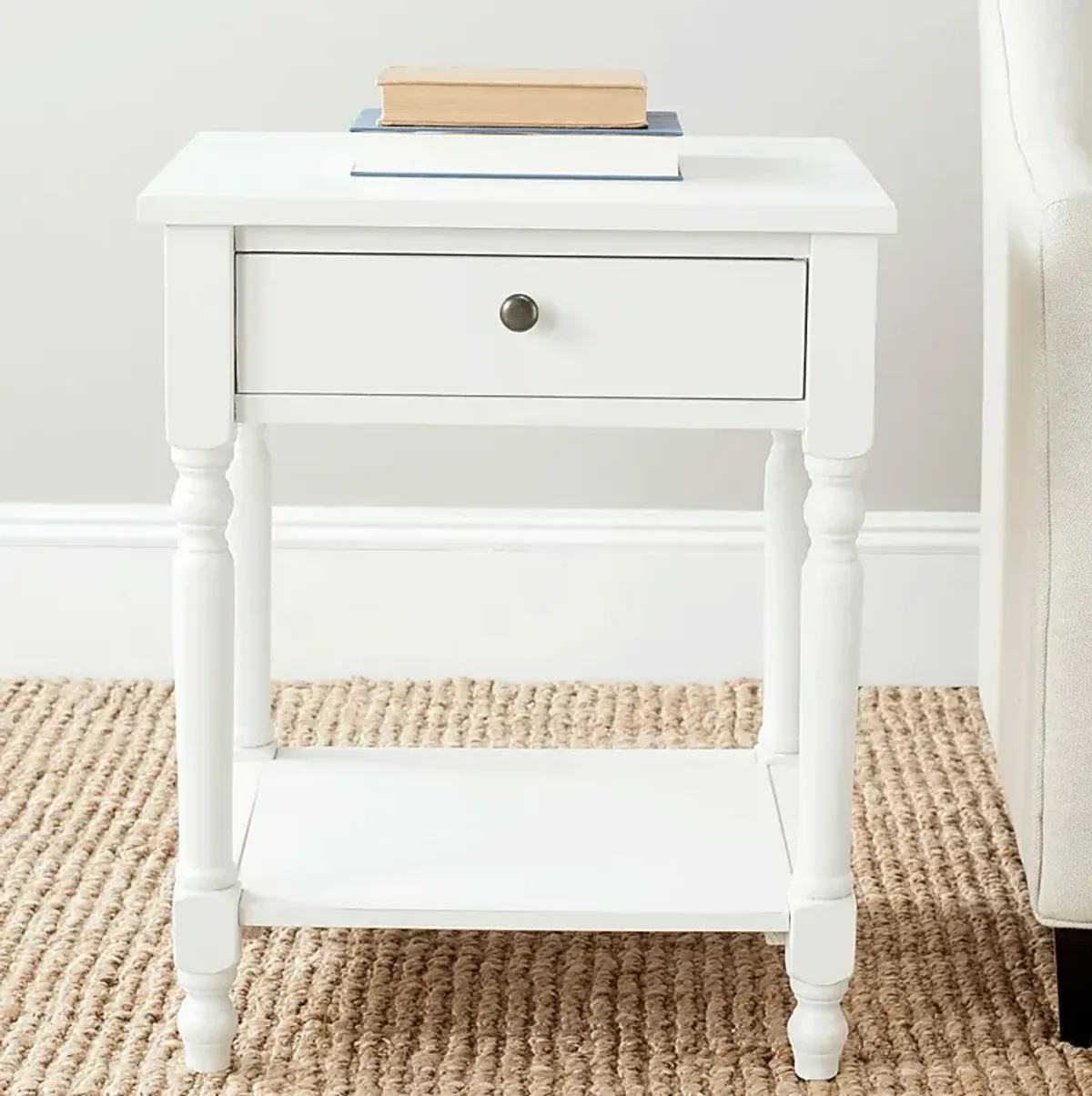 Whavfridge Off-White Nightstand