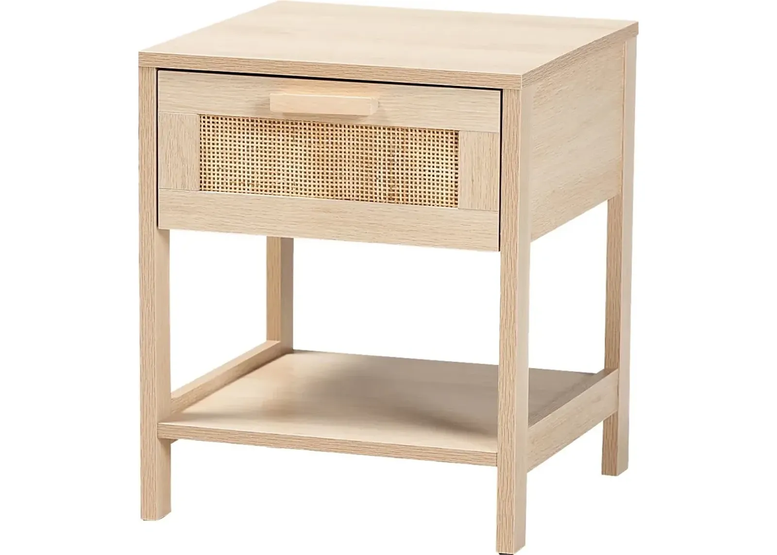 Billiane Light Brown Nightstand