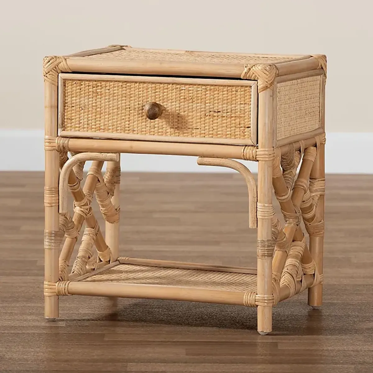 Shenela Brown Nightstand