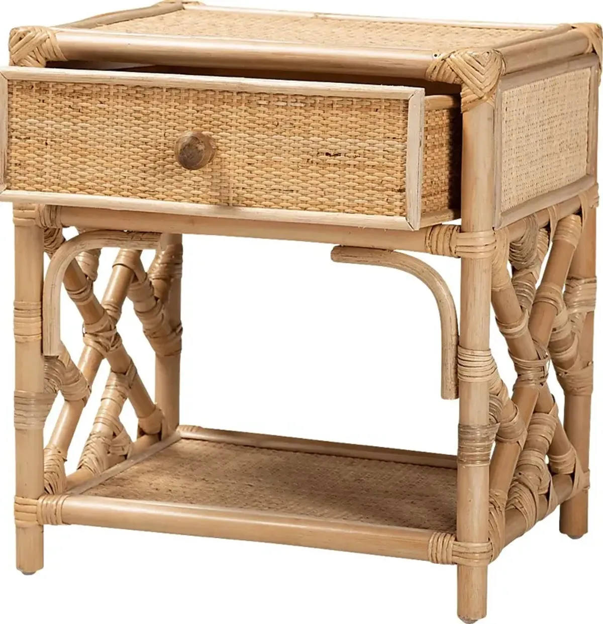 Shenela Brown Nightstand