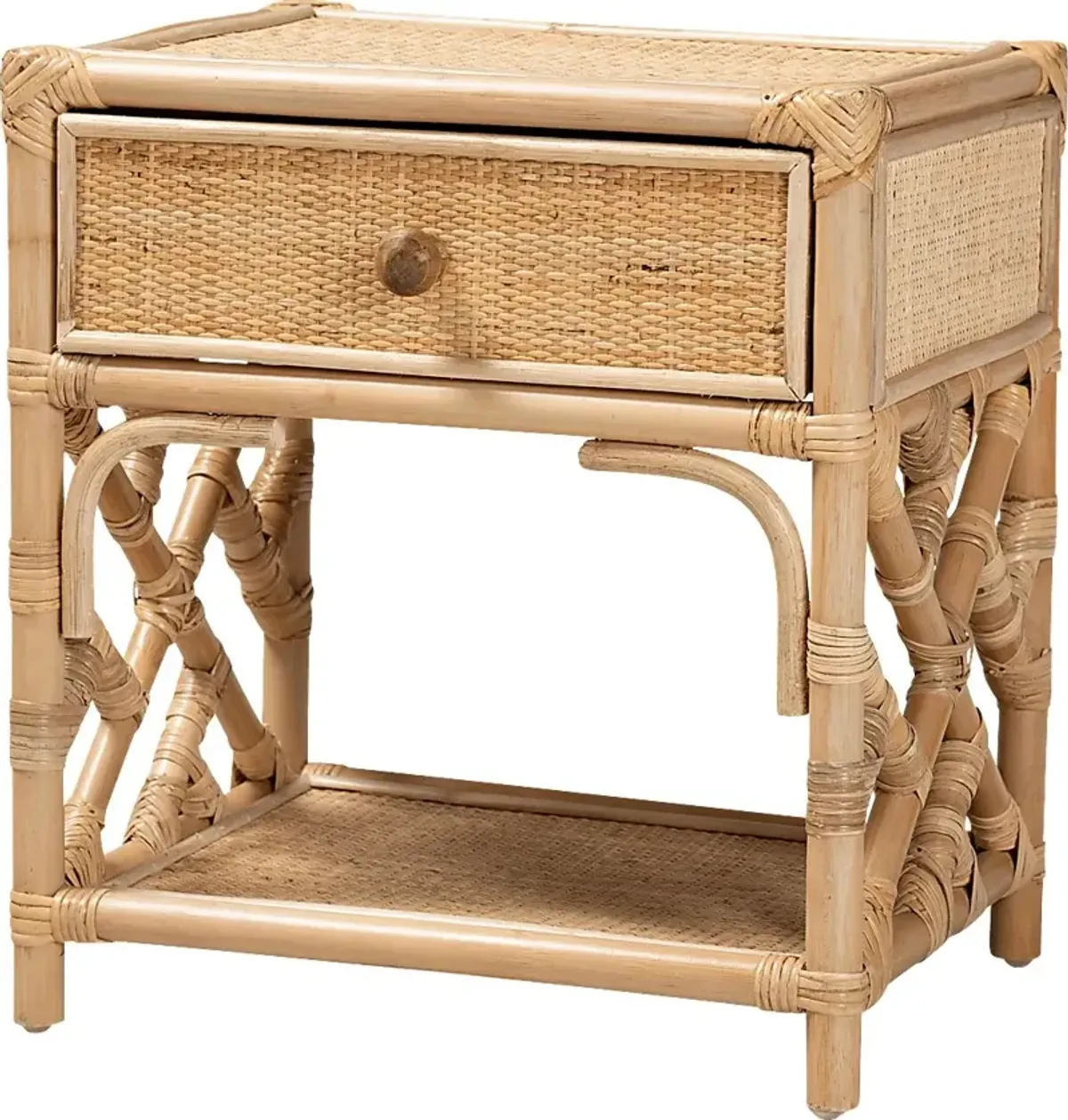 Shenela Brown Nightstand