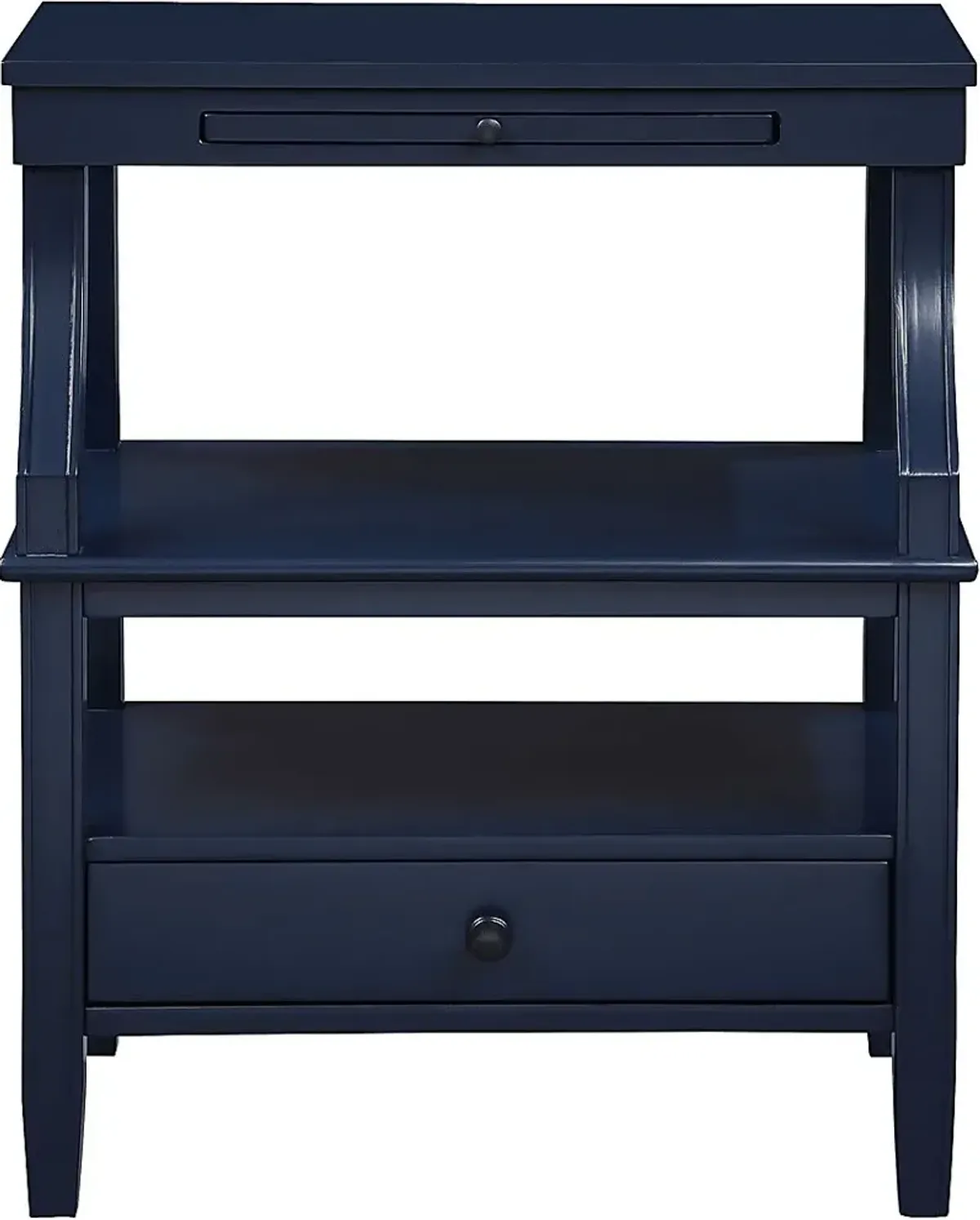 Grimsby Blue Nightstand