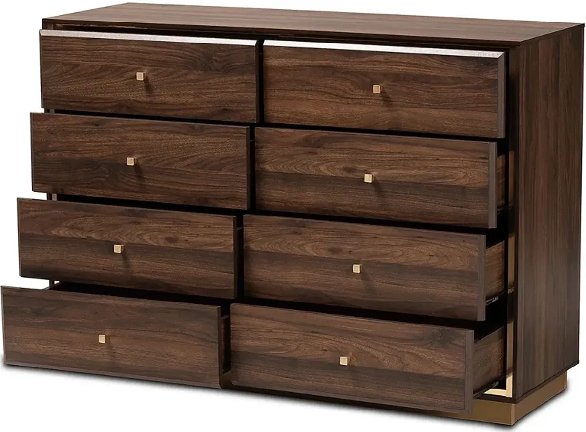 Corenna Walnut Dresser