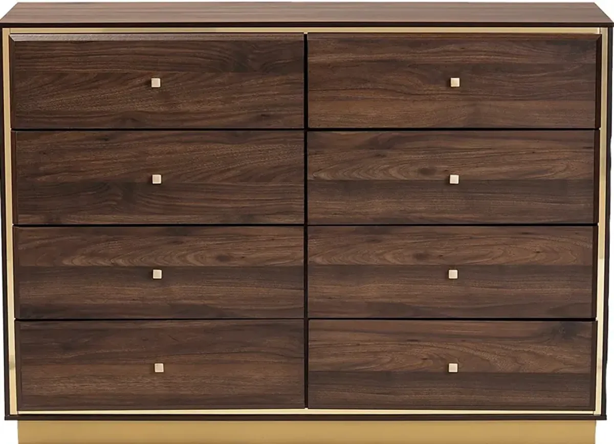 Corenna Walnut Dresser