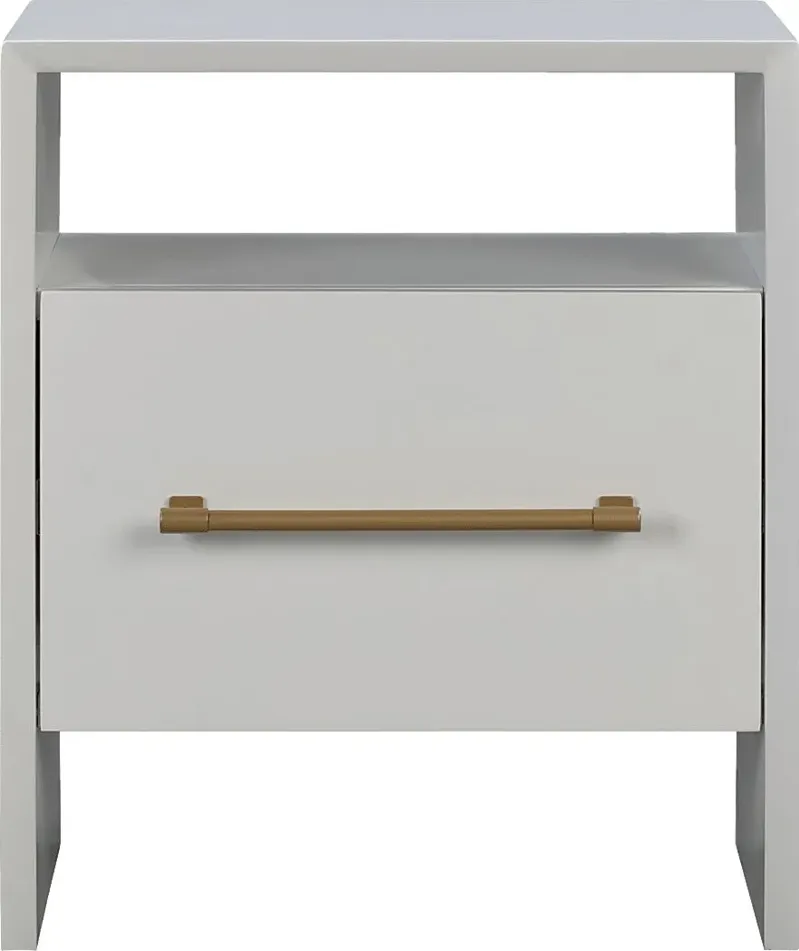 Wyleswood White Nightstand