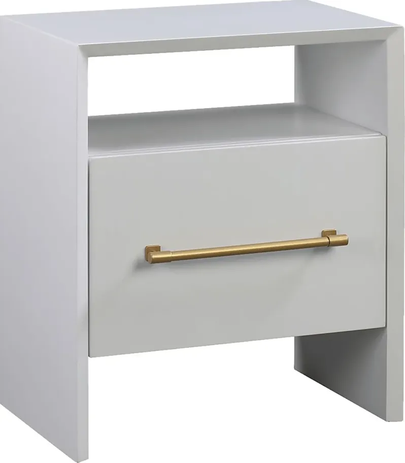 Wyleswood White Nightstand