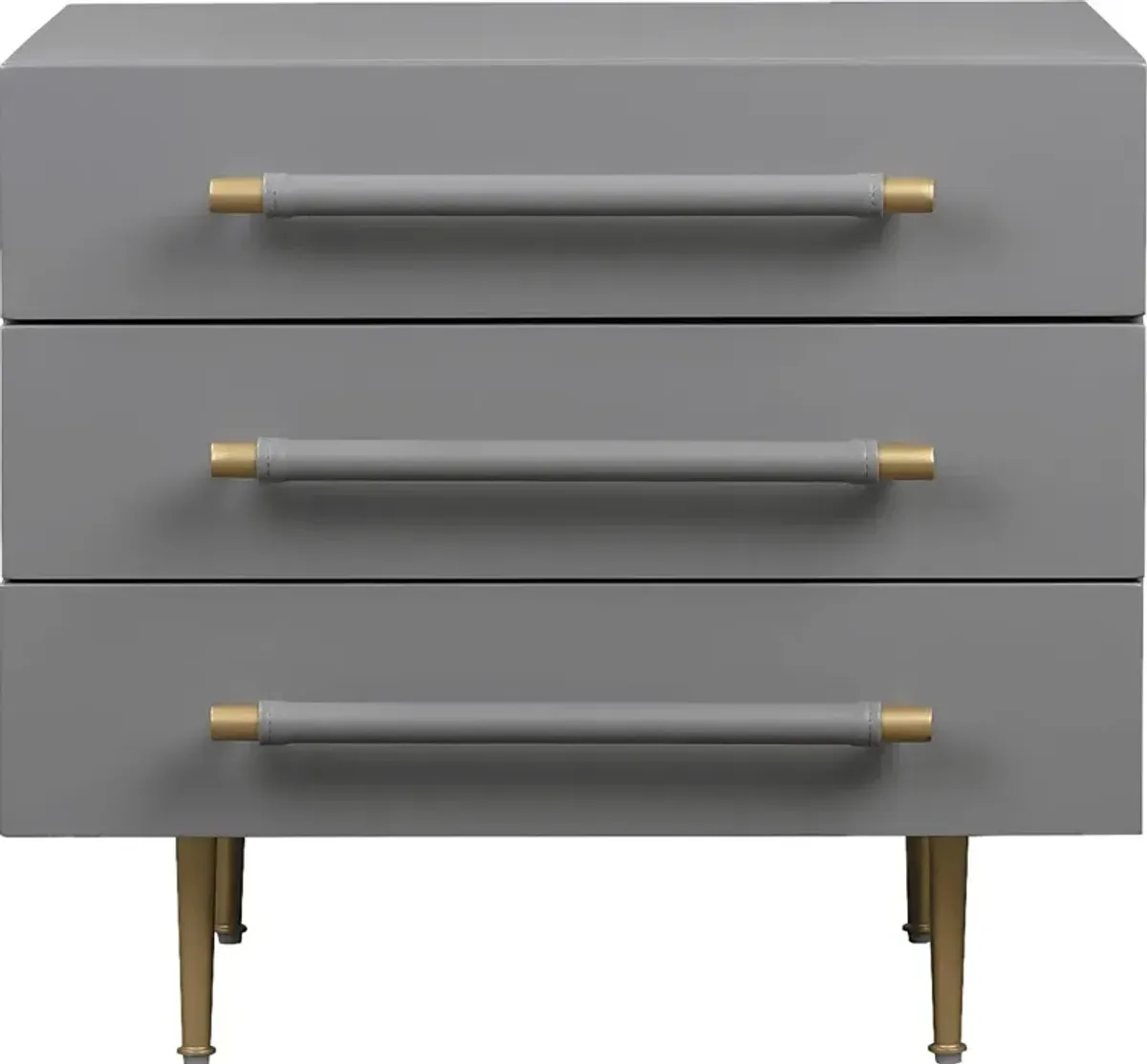 Troperan Gray Nightstand