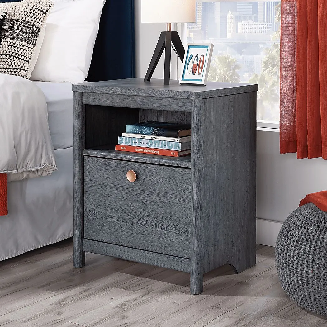 Carmell Blue Nightstand