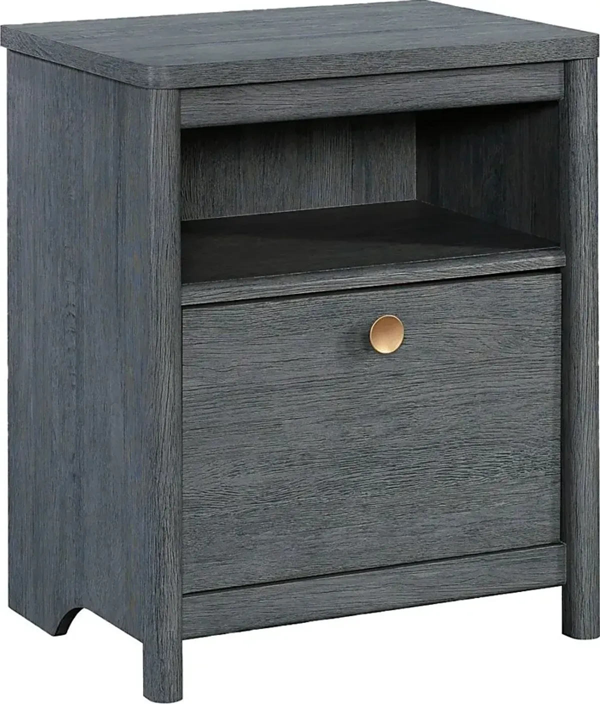 Carmell Blue Nightstand