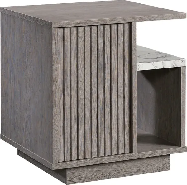 Deirdra Gray Nightstand