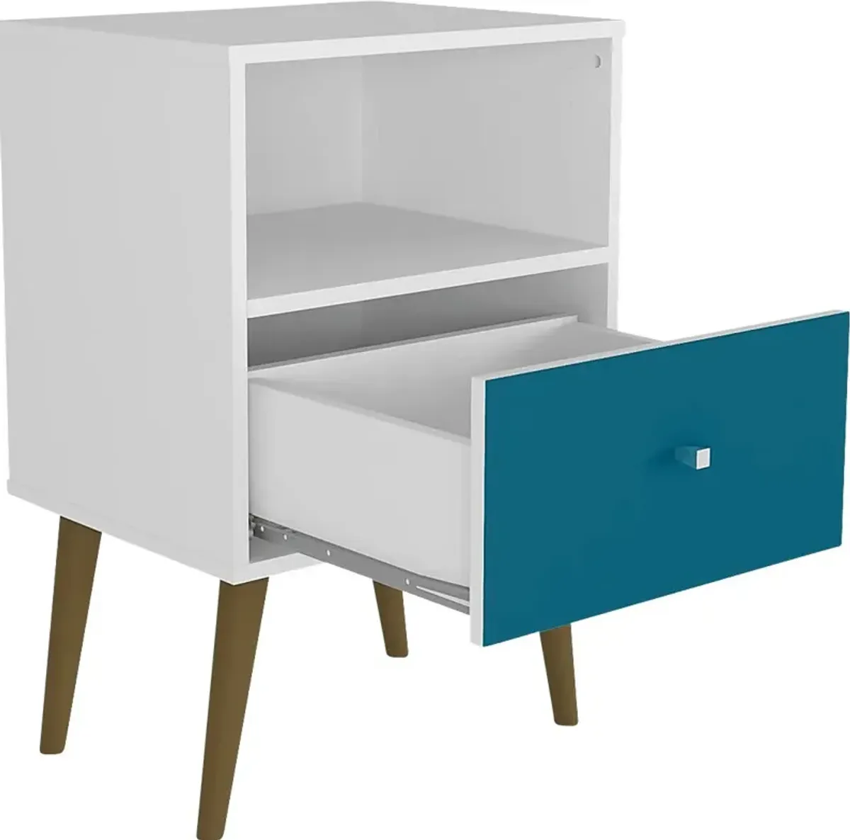 Alamitos II Aqua Nightstand