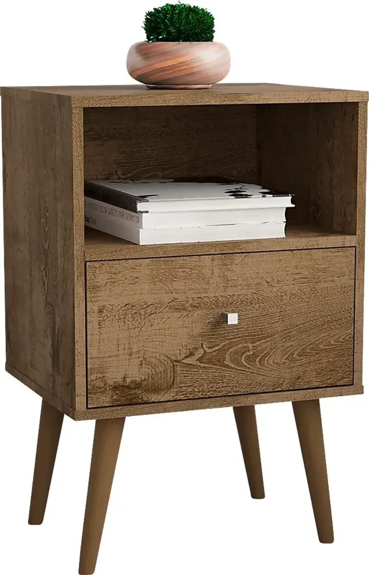 Alamitos III Dark Brown Nightstand