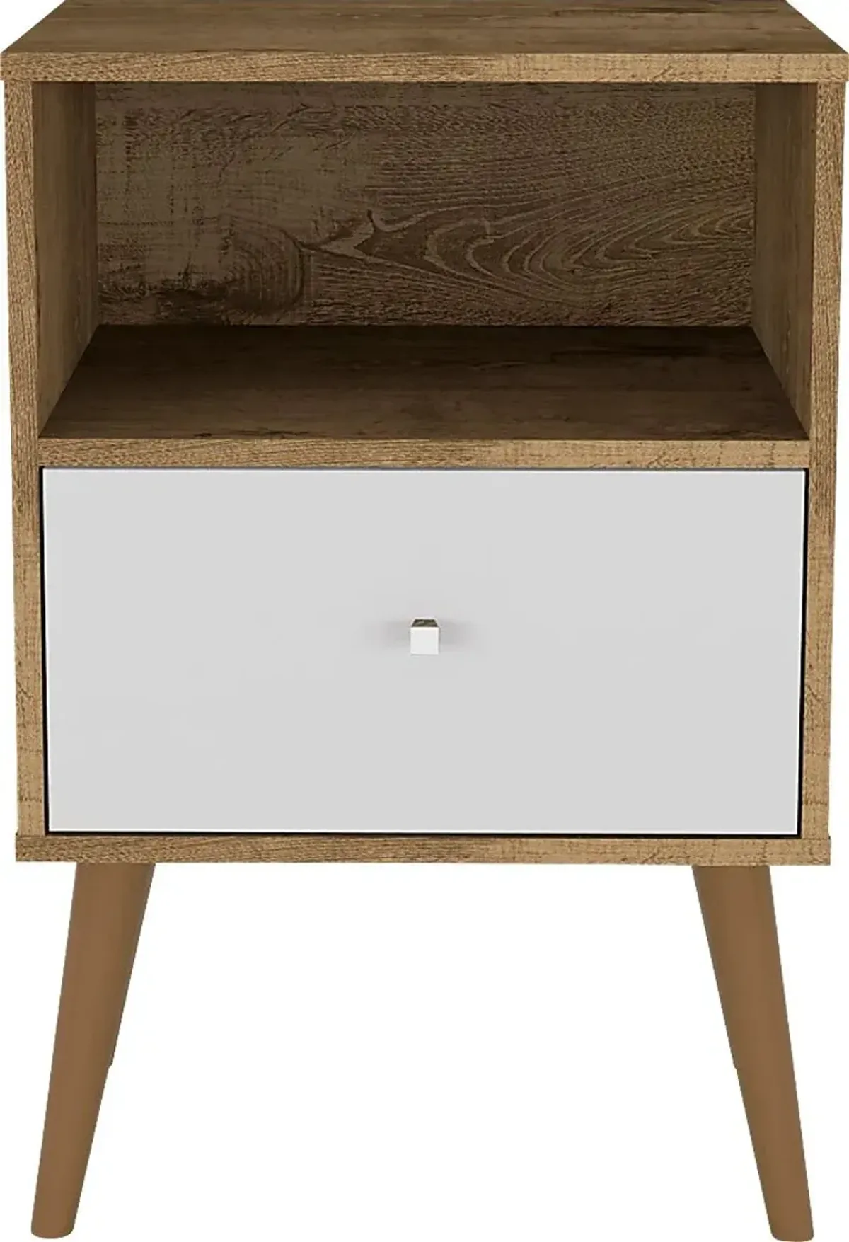 Alamitos IV White Nightstand