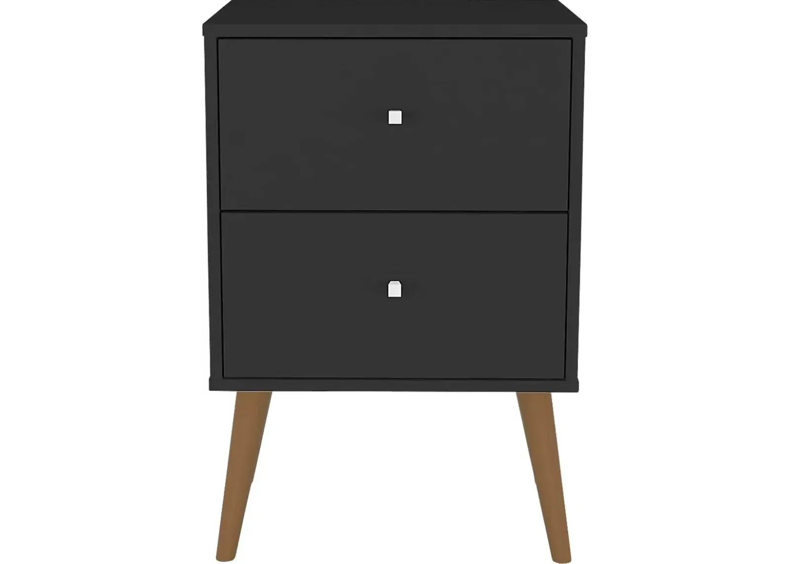 Alamitos V Black Nightstand