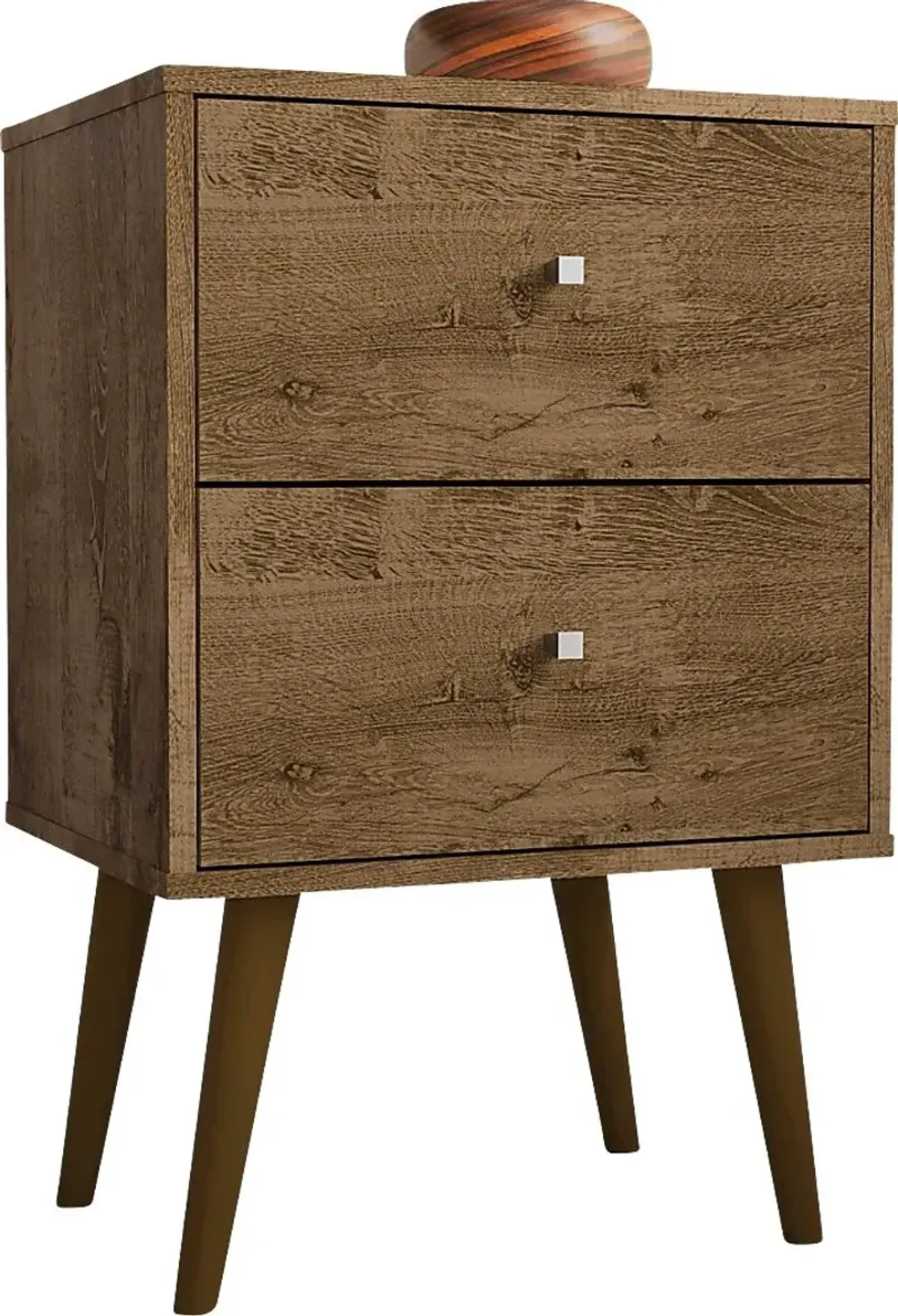 Alamitos V Brown Nightstand