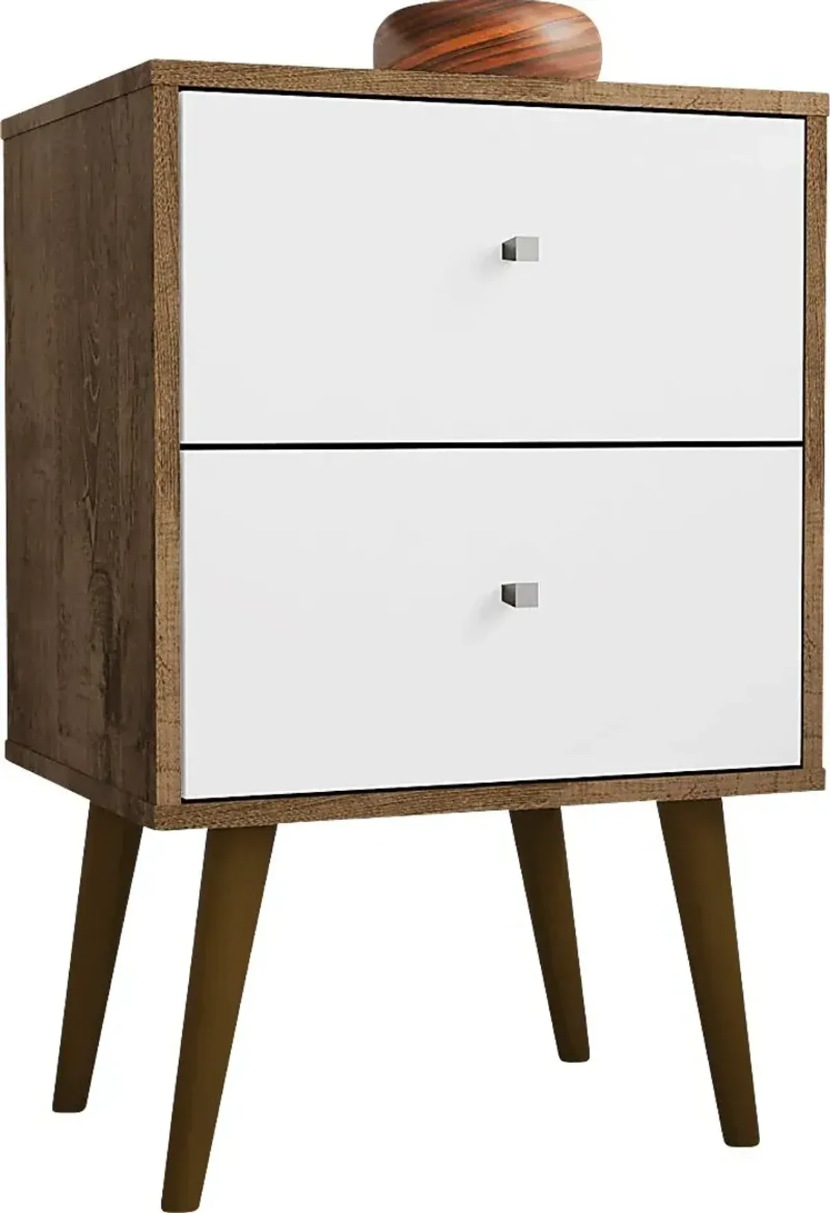 Alamitos VI White Nightstand