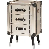 Anihinga Silver Accent Cabinet