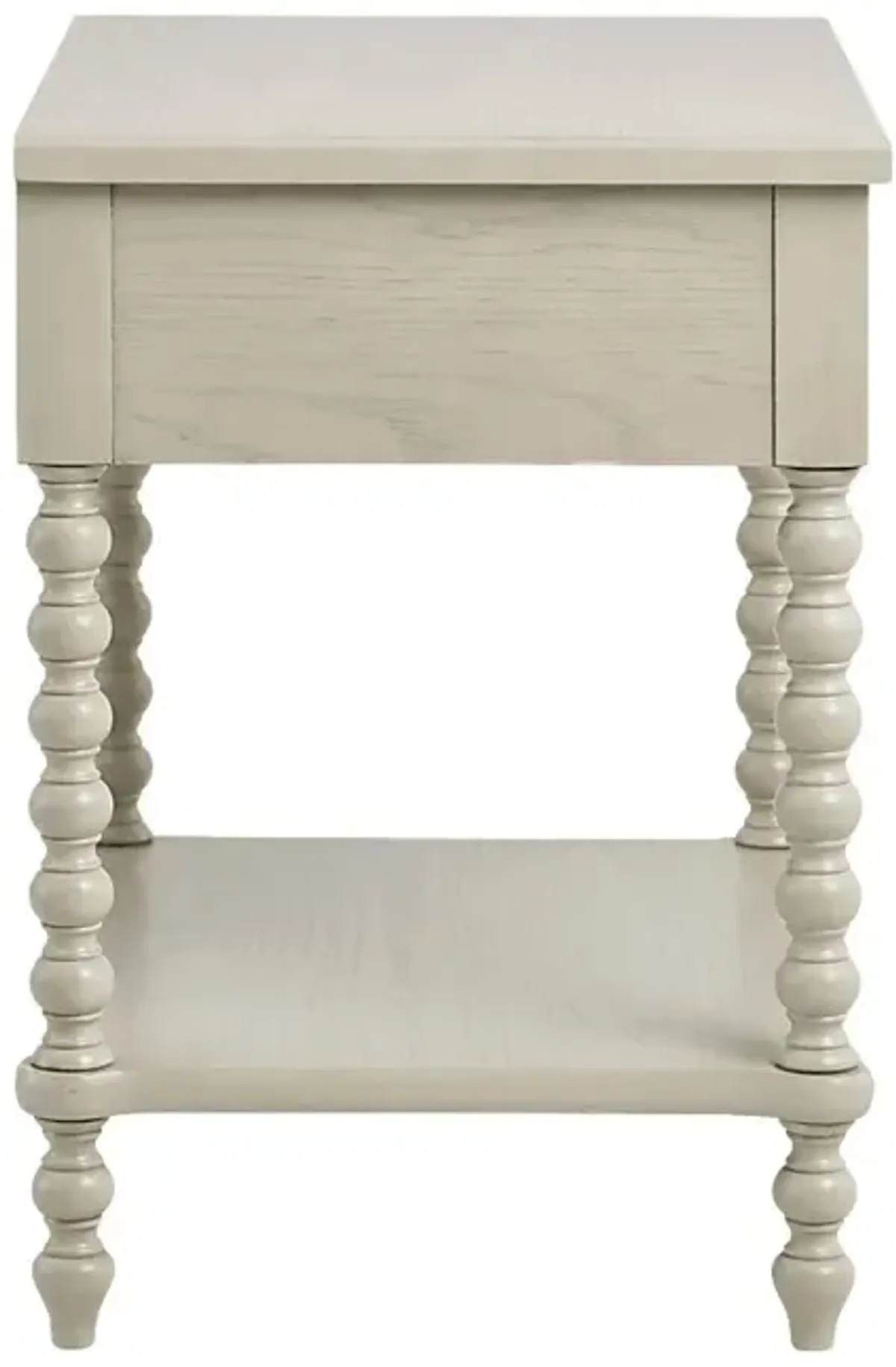 Hanchey White Accent Table