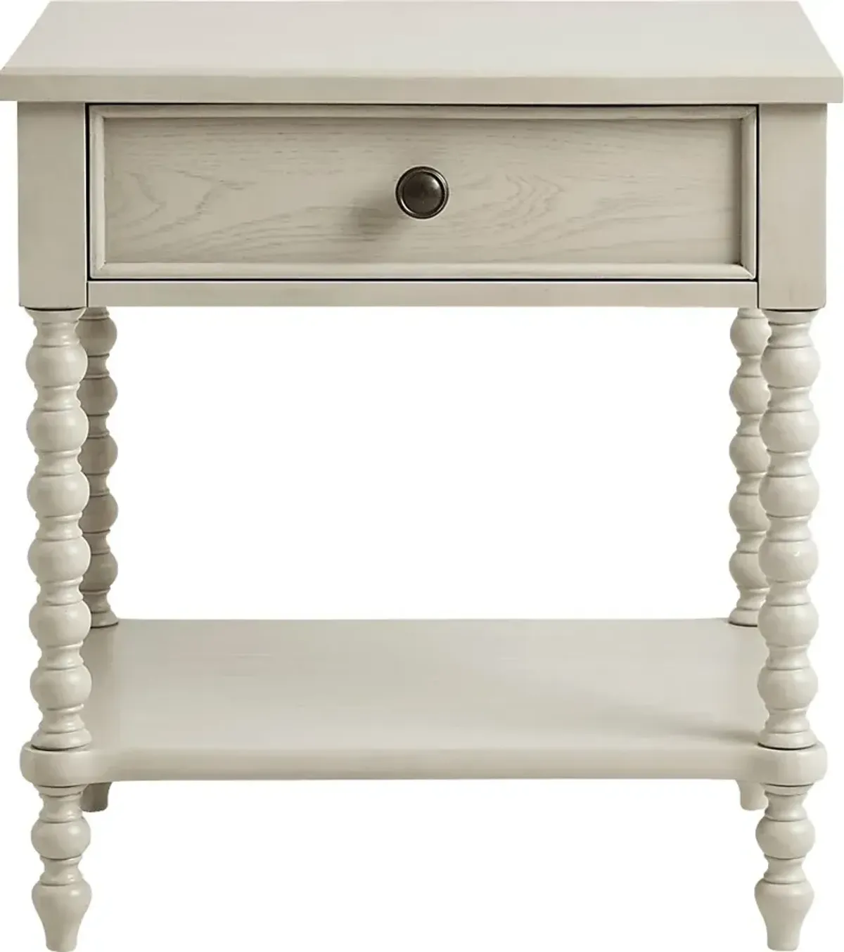 Hanchey White Accent Table