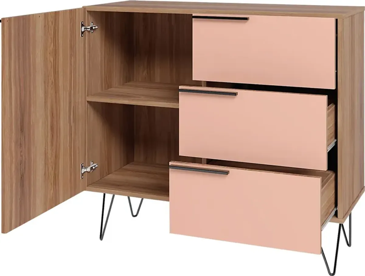 Leihigh Pink Dresser