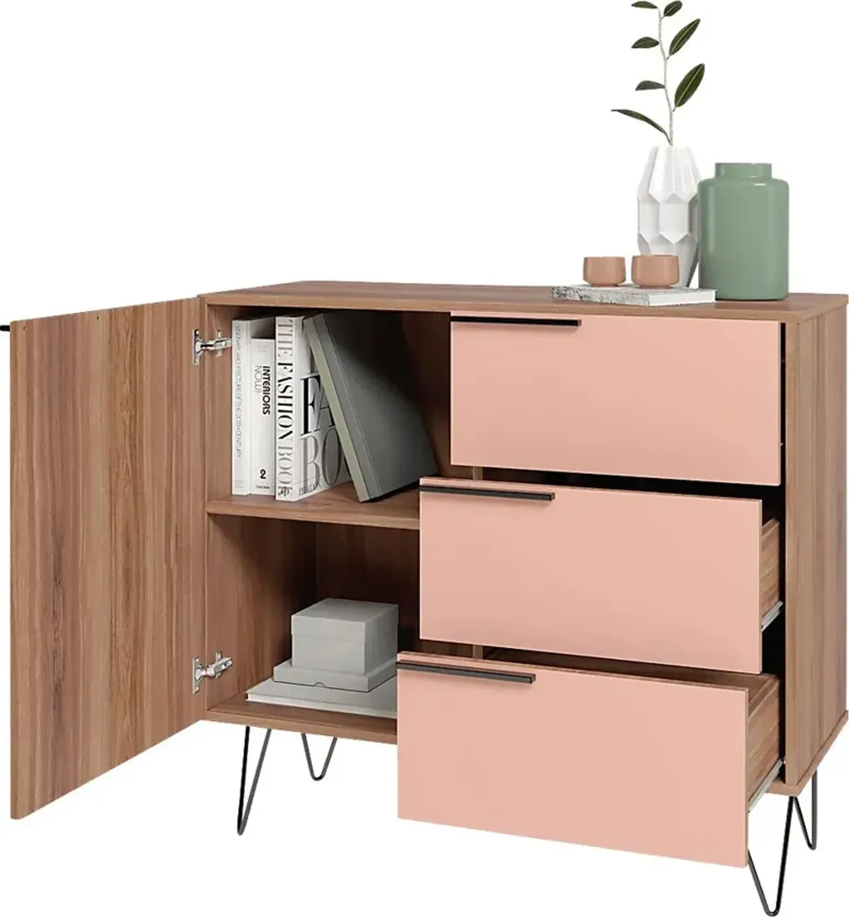 Leihigh Pink Dresser