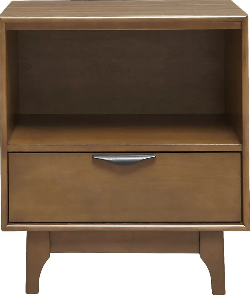 Ahlers Brown Nightstand