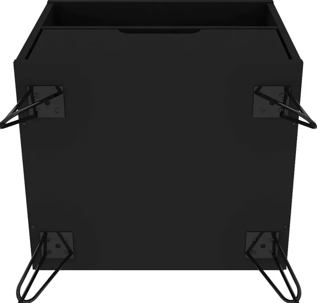 Camomile IV Black Nightstand