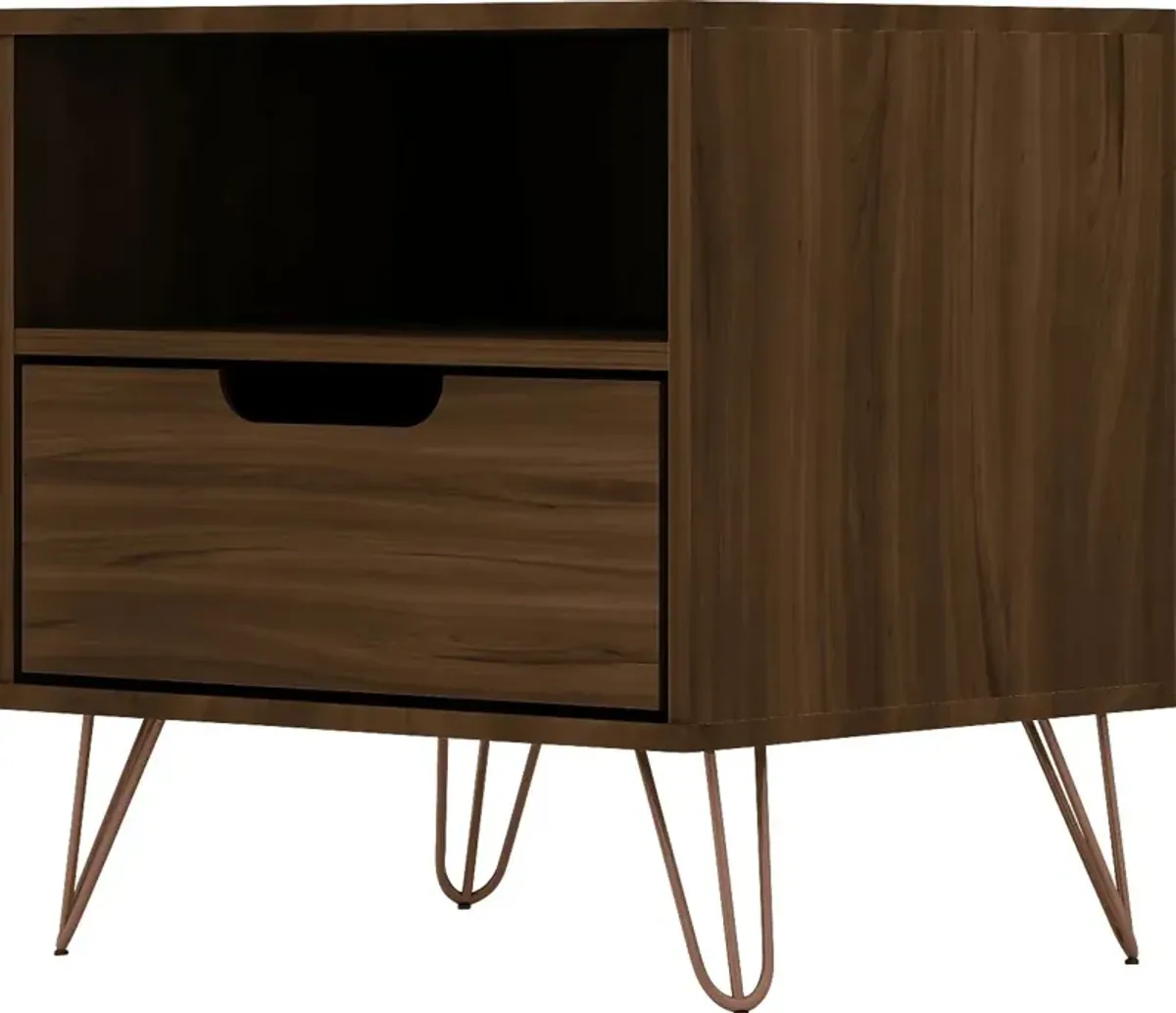 Camomile IV Brown Nightstand