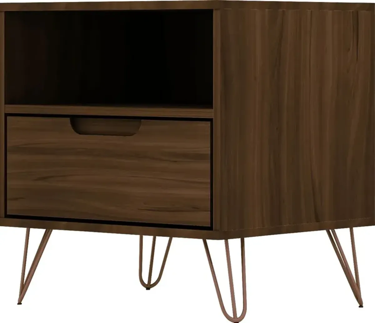 Camomile IV Brown Nightstand