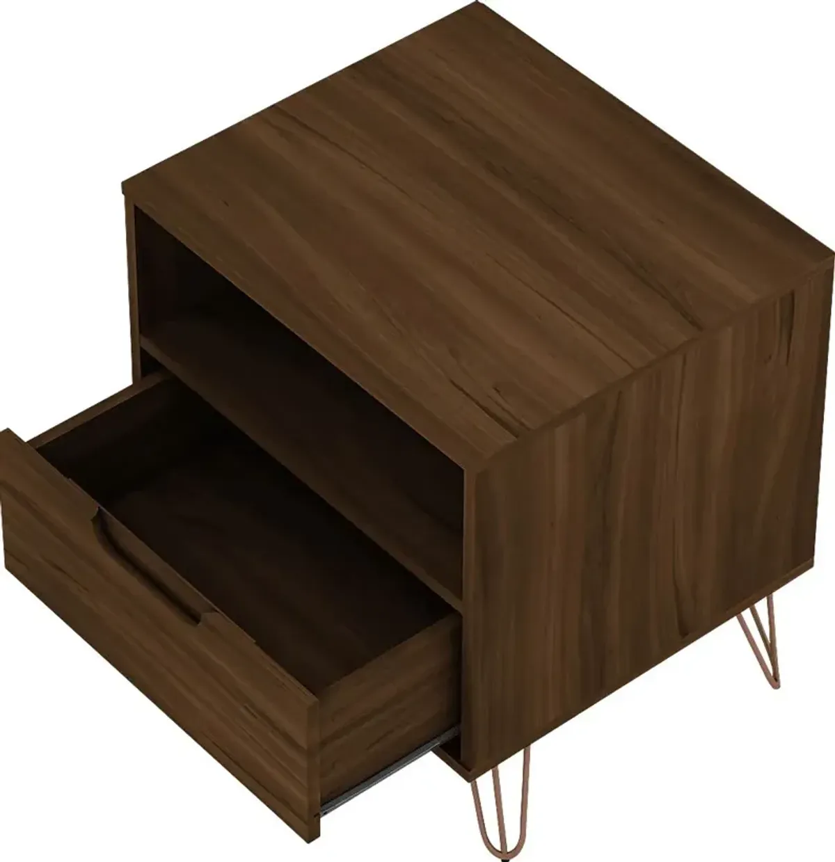 Camomile IV Brown Nightstand