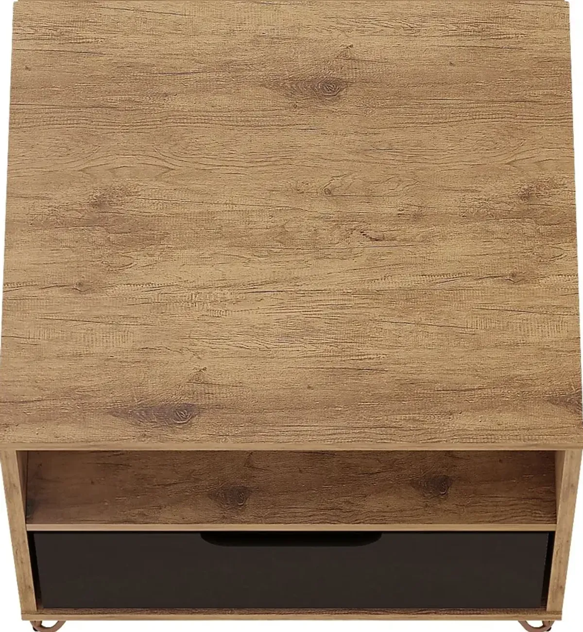 Camomile IV Gray Nightstand