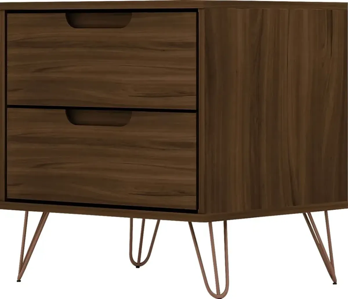 Camomile V Brown Nightstand