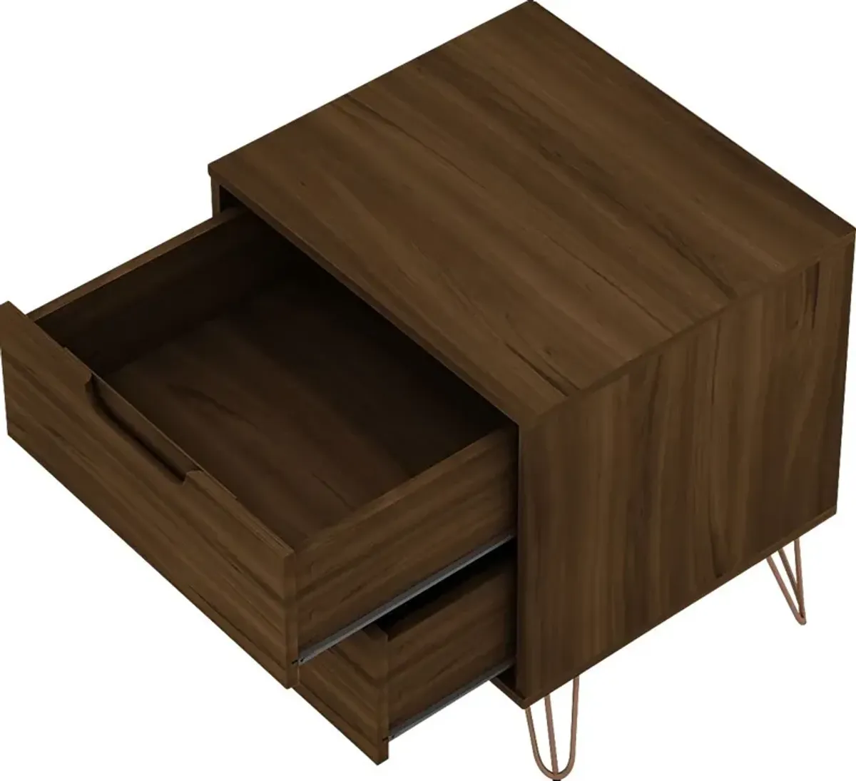 Camomile V Brown Nightstand