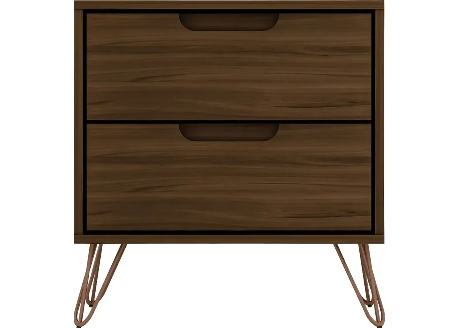 Camomile V Brown Nightstand