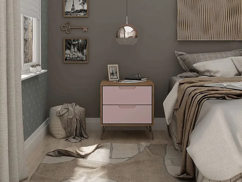 Camomile V Pink Nightstand