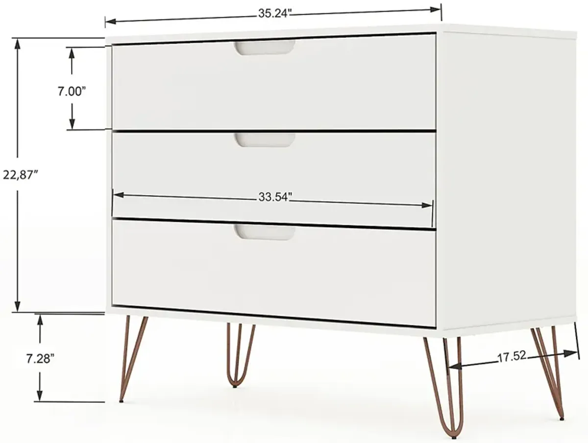 Camomile VI White Dresser