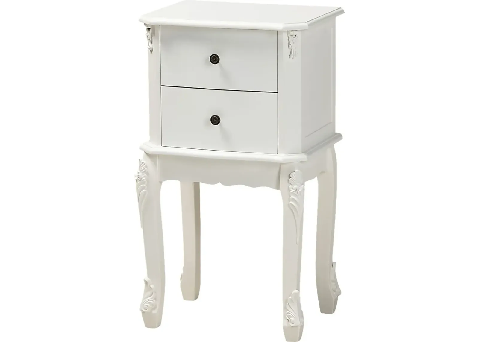 Cherabon White Nightstand