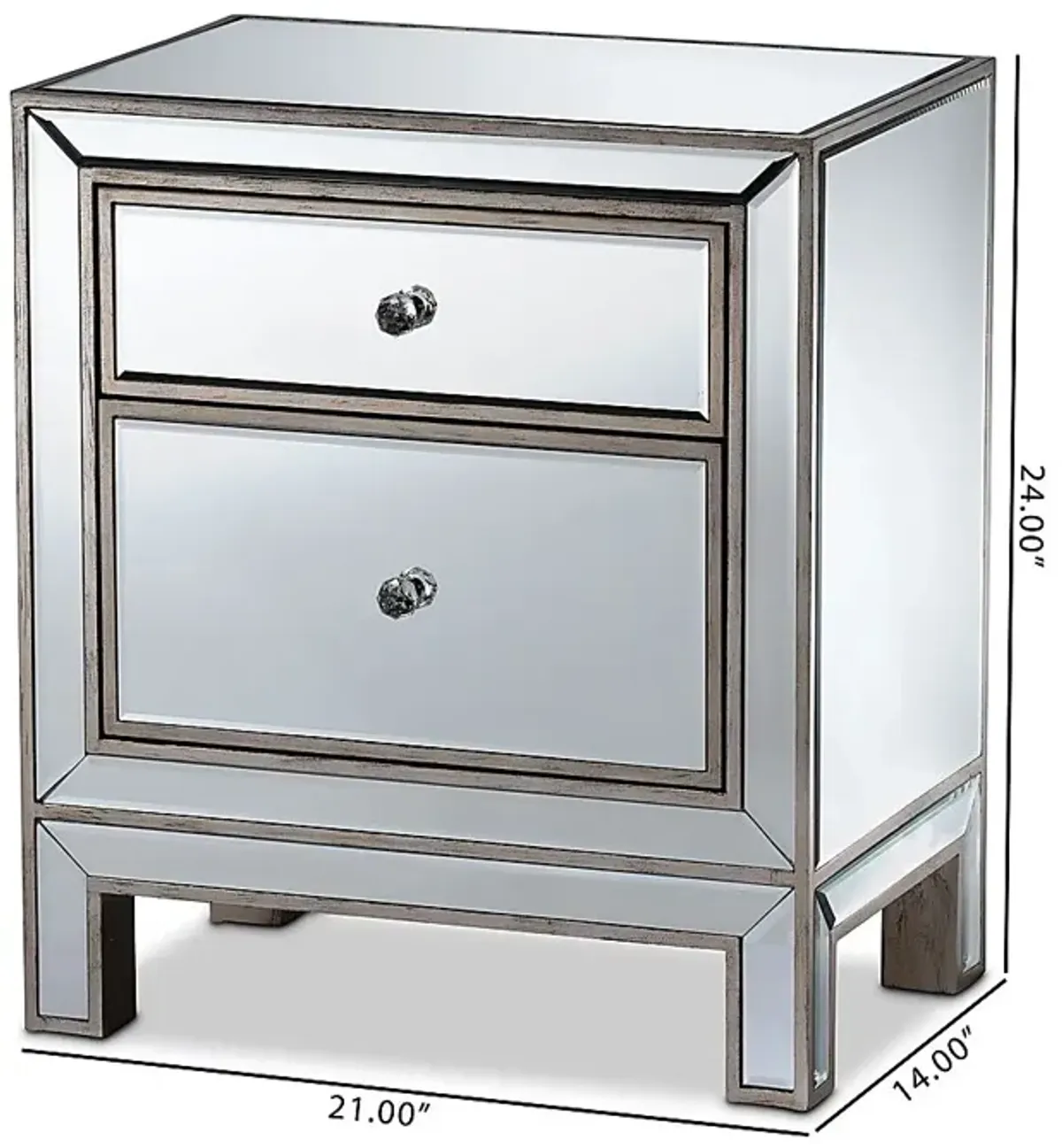 Anzeiger Silver Nightstand