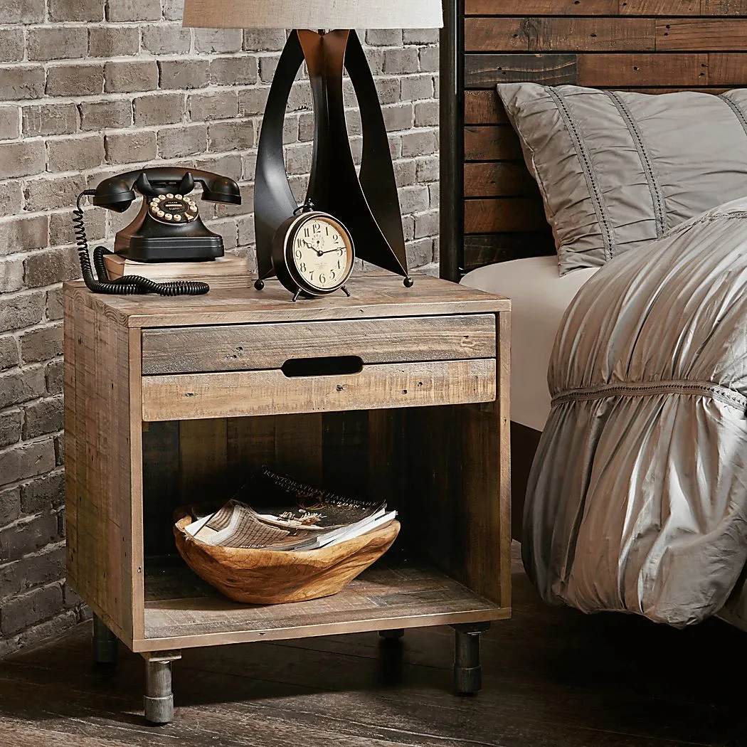 Deerpath Natural Nightstand