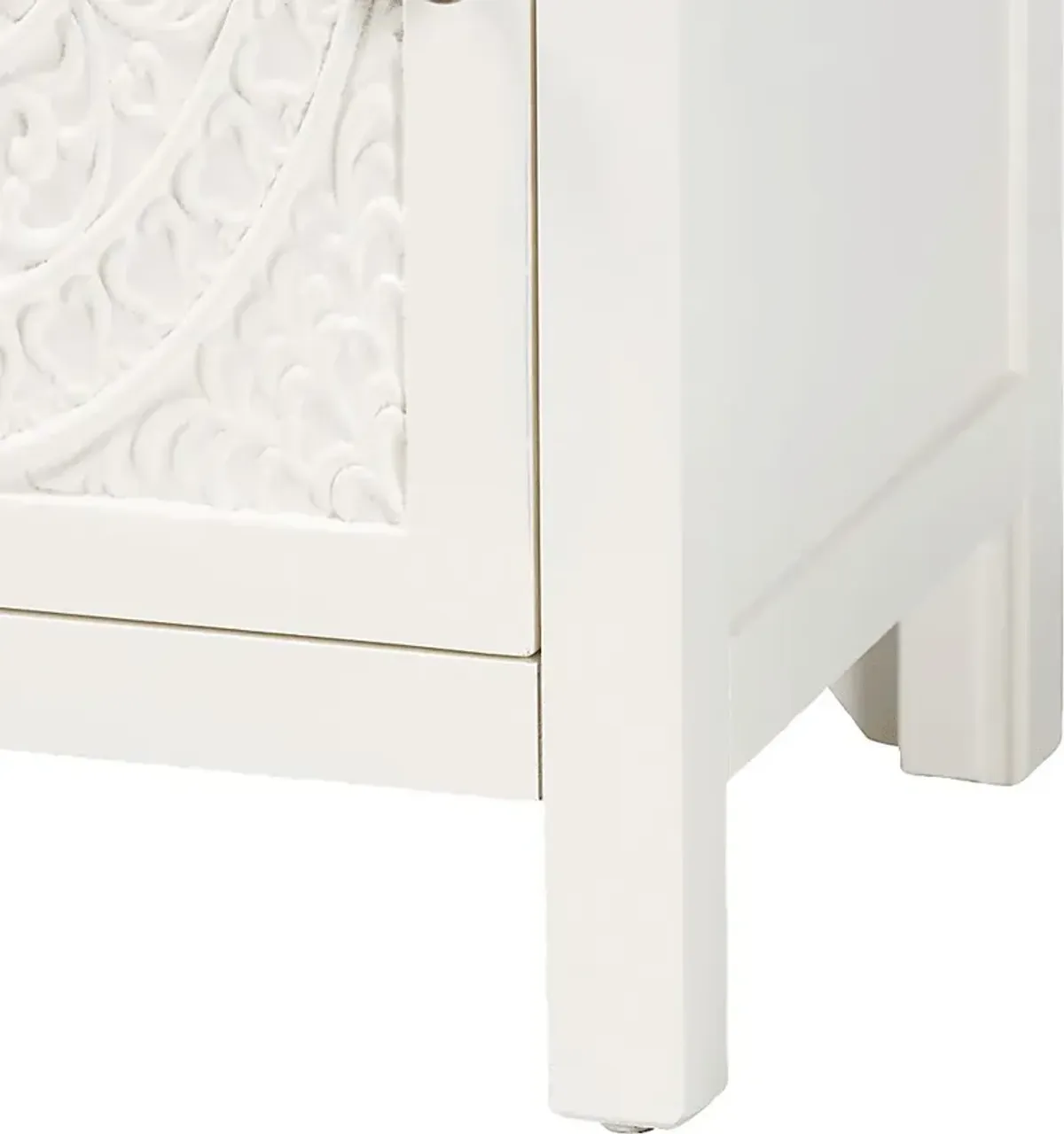 Radslow White Nightstand