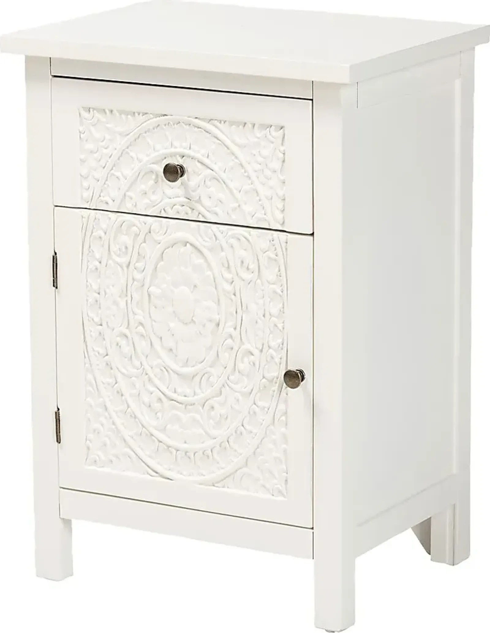 Radslow White Nightstand