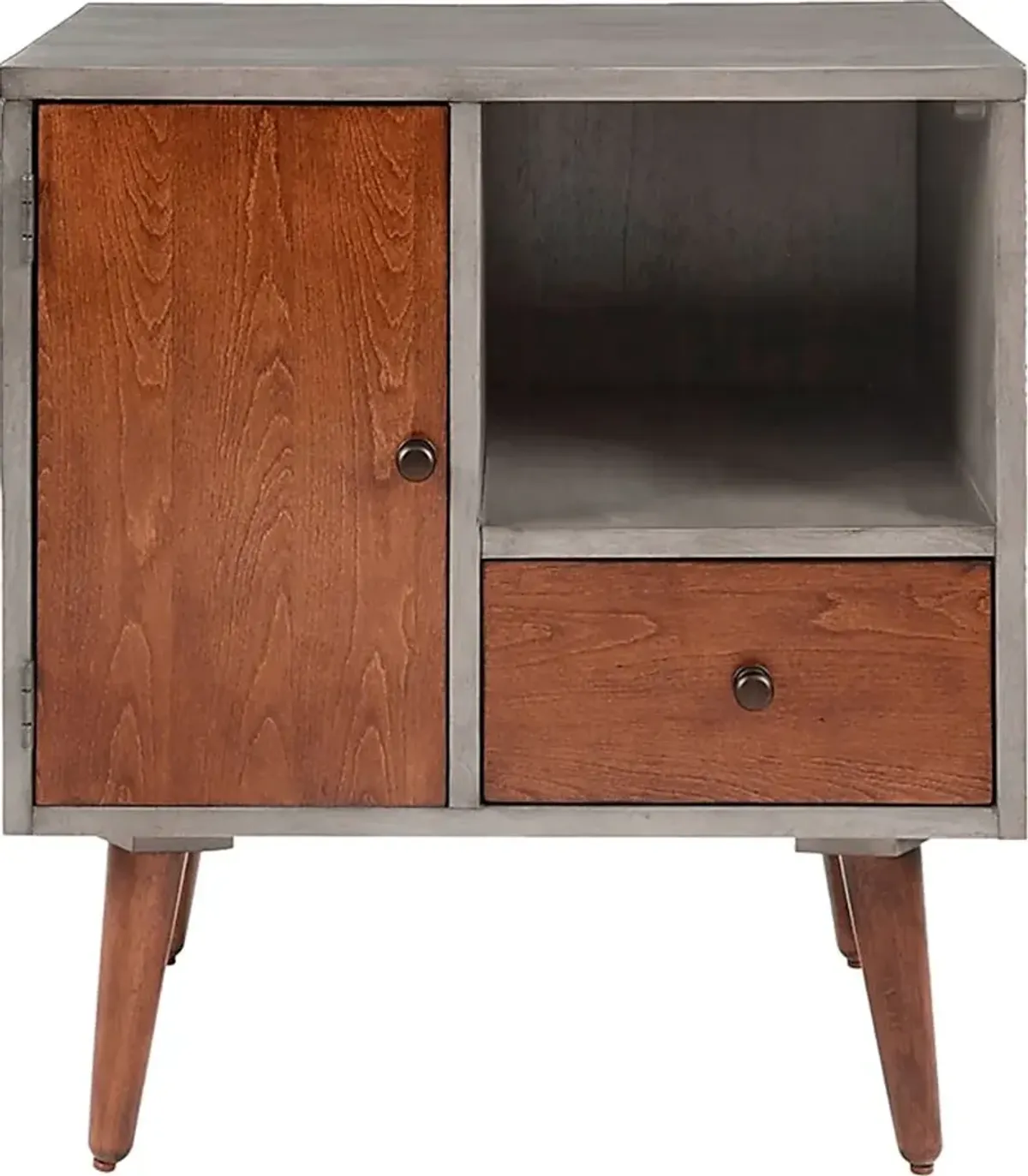 Hauteur Gray Nightstand