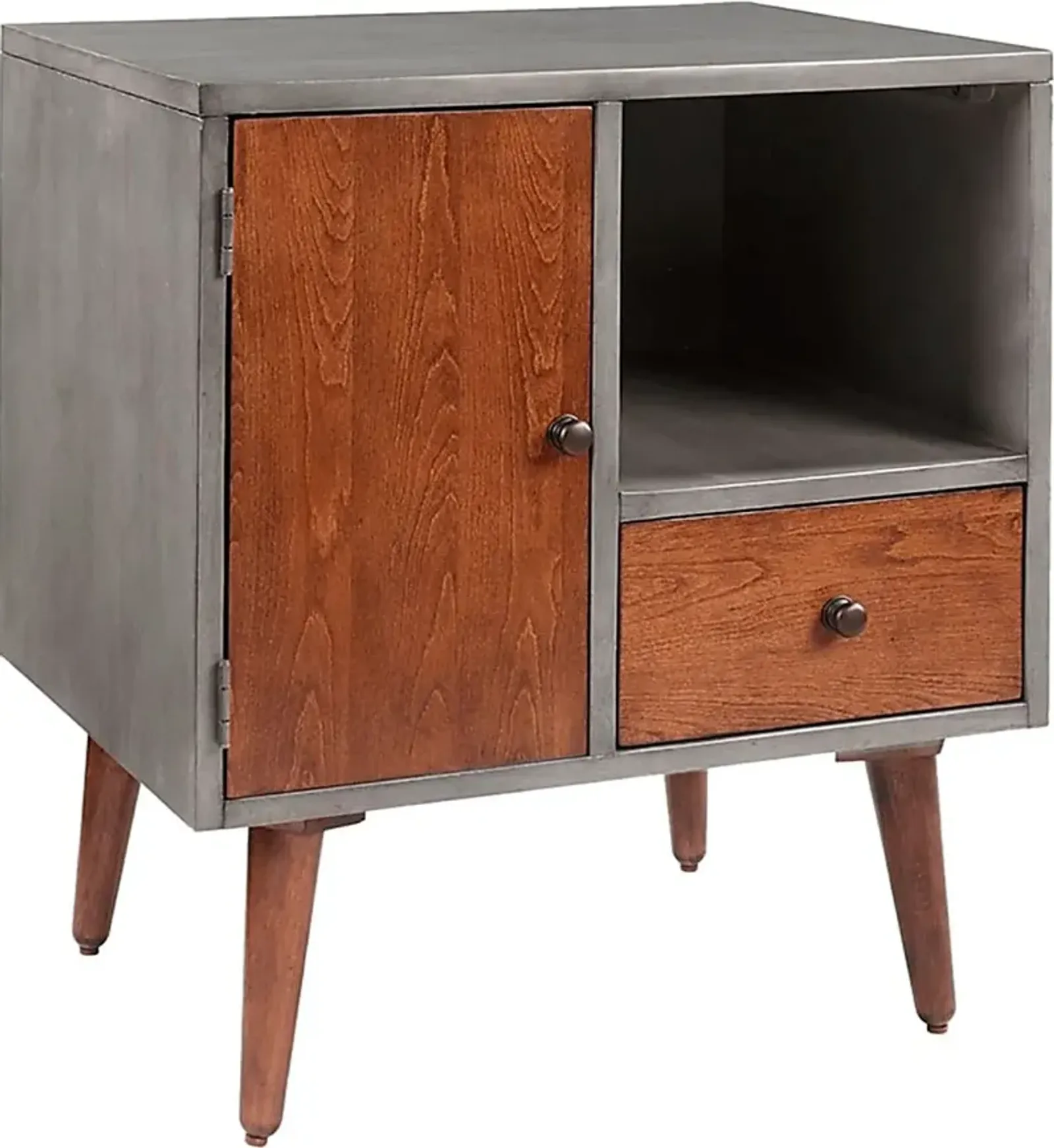 Hauteur Gray Nightstand